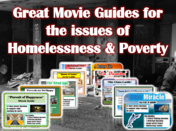 Preview of 20 Movie Guides for Issues Related to Homelessness & Poverty