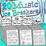 20 Music Ice Breakers | Build Community in Your Classroom!
