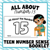 15 | Number Sense Booklet | Teen Numbers for PreK & Kinder