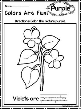 View Color Recognition Worksheets For Kindergarten PNG - The Numb