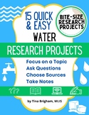 Mini Research Projects about Water Workbook