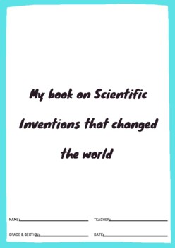 Preview of 15 Scientific Inventions that changed the World - Assignment/Homework/Research