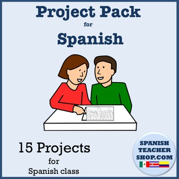Preview of 15 Spanish 1 Projects