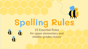Preview of 15 Spelling Rules, Activities, & Extensions