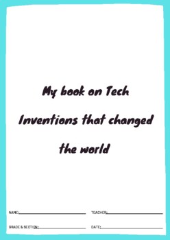 Preview of 15 Tech Inventions That Changed The World - Assignment/Homework/Research