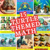 Math Activities | 15 Turtle Themed Math Fun and Engaging 