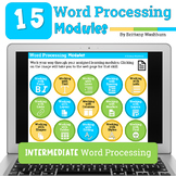15 Word Processing (Google Docs and MS Word) Modules Bundle