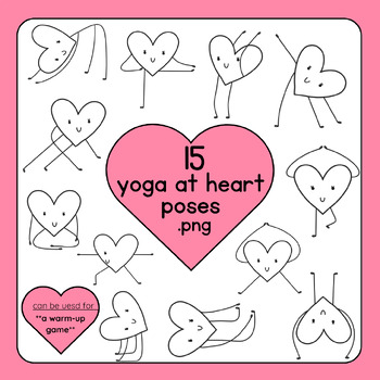 Valentine's Day Yoga Cards and Printables - Pink Oatmeal Shop | Yoga for  kids, Kids yoga poses, Yoga cards