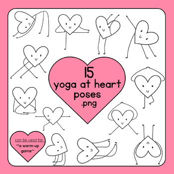 Valentines Day Kids Yoga Pose Cards – The Simplified Classroom