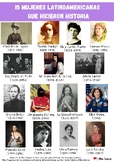 15 mujeres latinoamericanas que hicieron historia