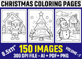 150+ Christmas Coloring Pages for Kids