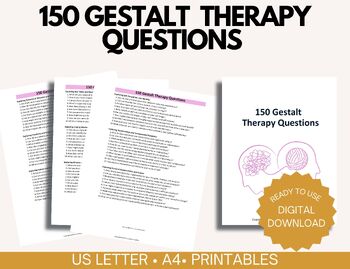 Preview of Embrace Self-Discovery: Gestalt Therapy Questions for Educators
