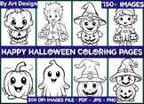 150 Happy Halloween Coloring Pages