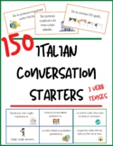 150 Italian Conversation Starters BUNDLE!!! - Present, Pas