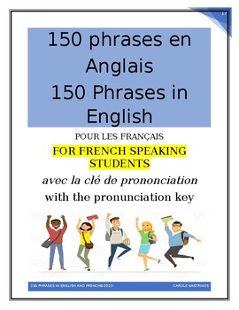 Preview of 150 PHRASES IN ENGLISH AND FRENCH