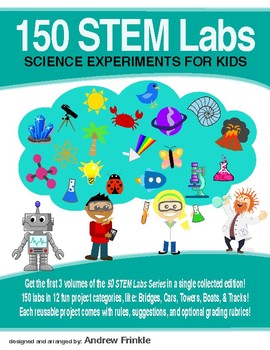 Preview of 150 Physics Science Experiment STEM STEAM Lab Projects - 50 STEM Labs Collection