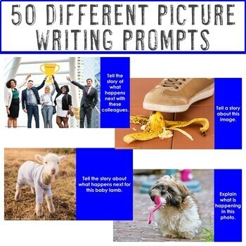 150 Creative Picture Writing Prompts: EDITABLE October Writing Prompts ...