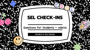 Preview of 150 SEL Check-In, Attendance, and Ice Breaker Questions