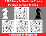 1500 Chess Puzzles in Two Moves Printable PDF - with Answe
