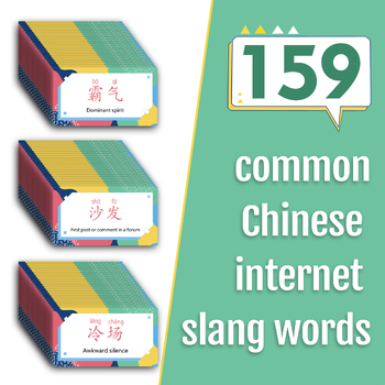Preview of 159 common Chinese internet slang words