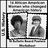 16 African American Women Who Changed US History - Posters