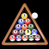 16 Billiards PNG drawing