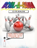 17 Bowling Stations Cards - "Bowl-A-Rama"