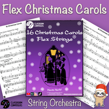 Preview of 16 Christmas Carols | Flex String Orchestra
