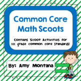 16 Common Core Math Scoot Activities for 1st Grade!