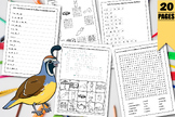 Crossword Puzzle, Vocabulary Activities, Word Search, Scra