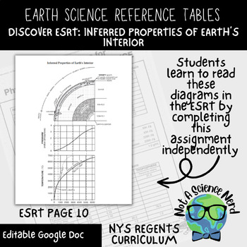 16 DISCOVER ESRT: Inferred Properties of Earth's Interior by ...