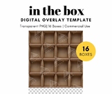 16 Empty Cardboard Box Template, PNG, In the Box Photograp