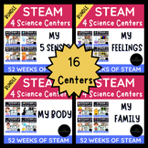 16 Science Centers | ALL ABOUT ME & 5 SENSES | STEAM & STE