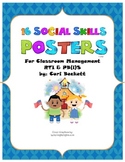 16 Social Skills Posters  PB(i)S Support Materials