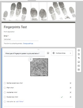 Preview of 16 Unit Google Forms Tests Bundle for Criminal Investigations for Entire Year