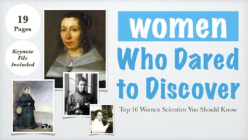 Preview of 16 Women Inventors Who Dared to Discover, Women's History Month, Female Inventor
