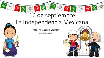 Preview of 16 de Septiembre: La Independencia Mexicana In Spanish