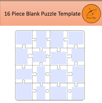 👉 Editable Jigsaw Puzzle Piece Outlines