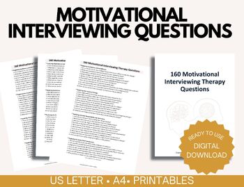 Preview of Empower Change Through Motivational Interviewing Questions