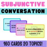 160 Spanish Subjunctive Conversation Cards: 20 themes