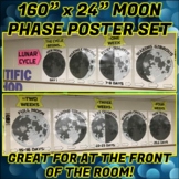 160"x24" Moon Phase Poster Set