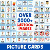 2000+ CARTOON PICTURES | First Then Board | Visual Aid |  