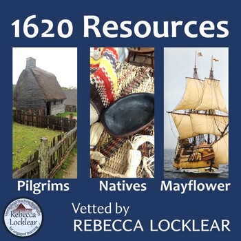 Preview of 1620 Resources: Pilgrims, Natives, Mayflower