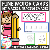 Fine Motor Cards Tracing & Mazes