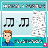 16th/8th & 8th/16th Note Combinations - Rhythm Flashcards 