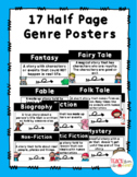 17 Genre Half Page Posters
