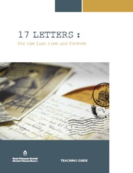 Preview of 17 Holocaust Letters - For the Last Time and Forever (Montreal Holocaust Museum)