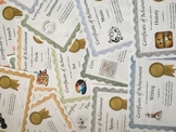 17 Professional PDF Editable Achievement Certificates in Color