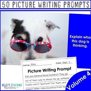 Google Classroom Digital & Print Picture Prompts for Sentence Writing ...