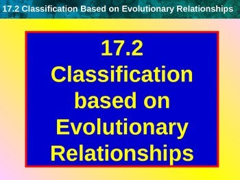 Preview of Animals PPT; 17.2- 17.3 Classification of Animals; Science; Taxonomy